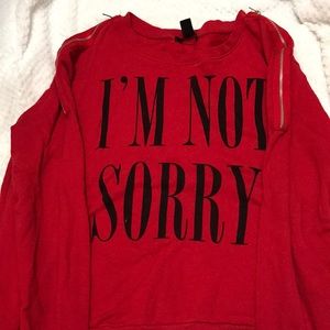 I'm not sorry🤷🏻‍♀️ sweatshirt